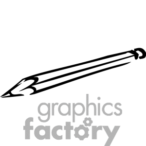 300x300 Pencil Writing Clip Art Black And White Clipart Panda