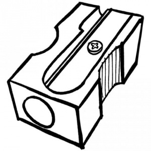 300x300 Sharpener Clipart Black And White Letters