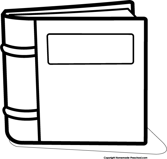 560x534 Book Black And White Stories Clipart Black And White Pencil