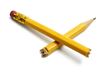 432x288 Broken Pencil Clip Art