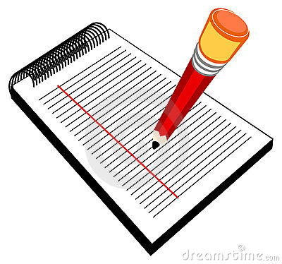 400x374 Pencil Writing On Paper Clipart