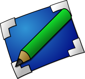 298x276 Pencil And Paper Clip Art