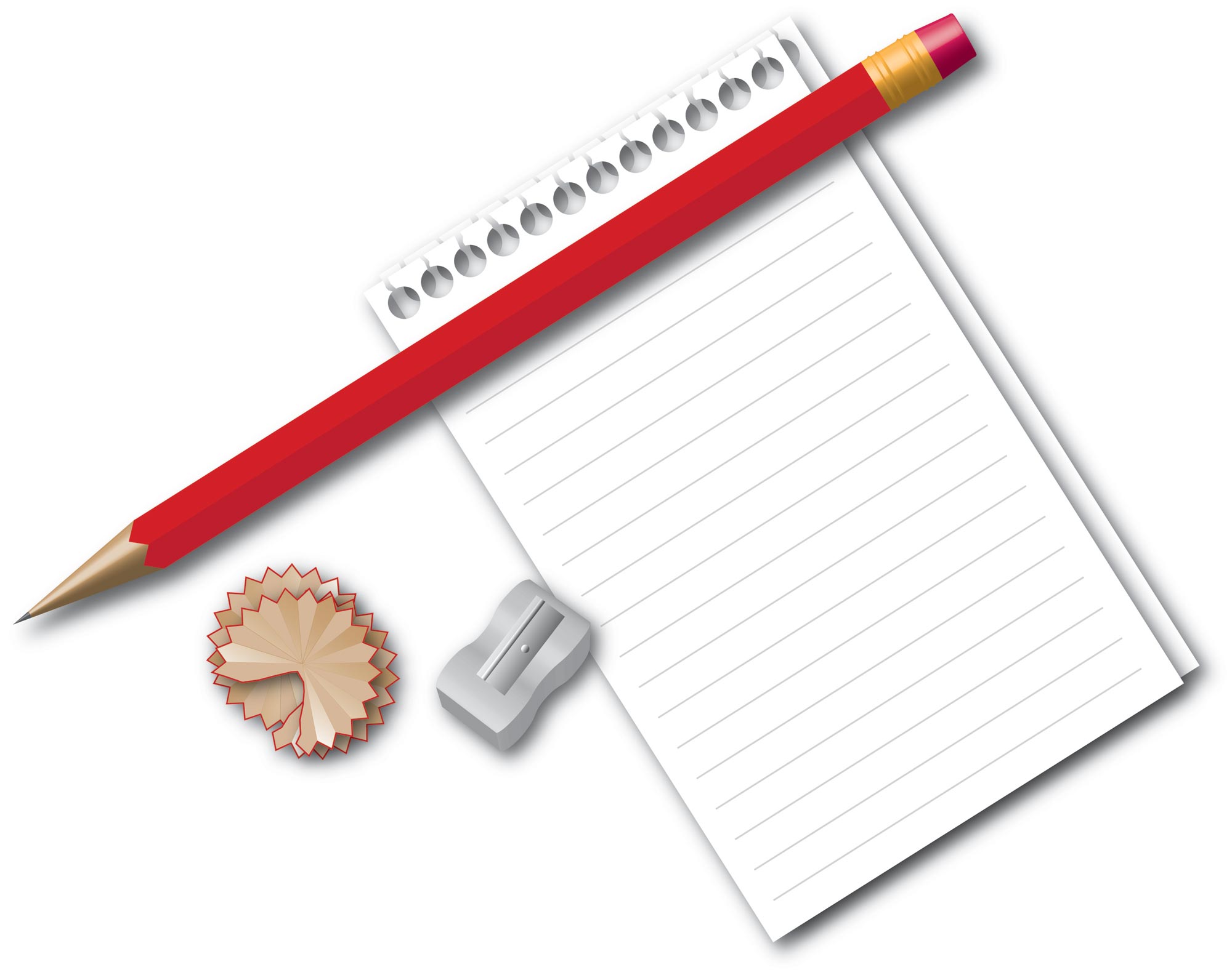 2000x1584 Paper And Pencil Pencil Clipart