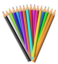 222x247 Pencils Png Clipart Transparent Image Escolar 2017