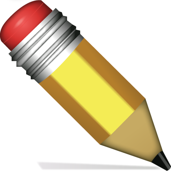 600x600 Download Pencil Emoji Icon Emoji Island