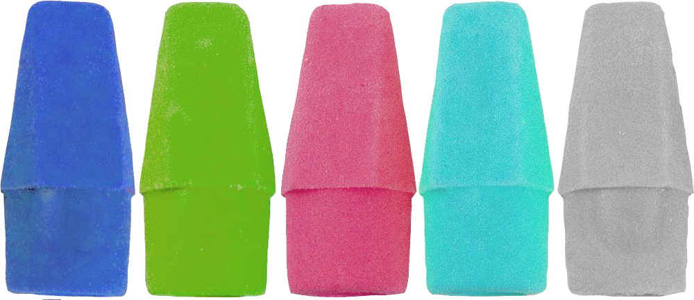 1000x432 Pencil Cap Erasers