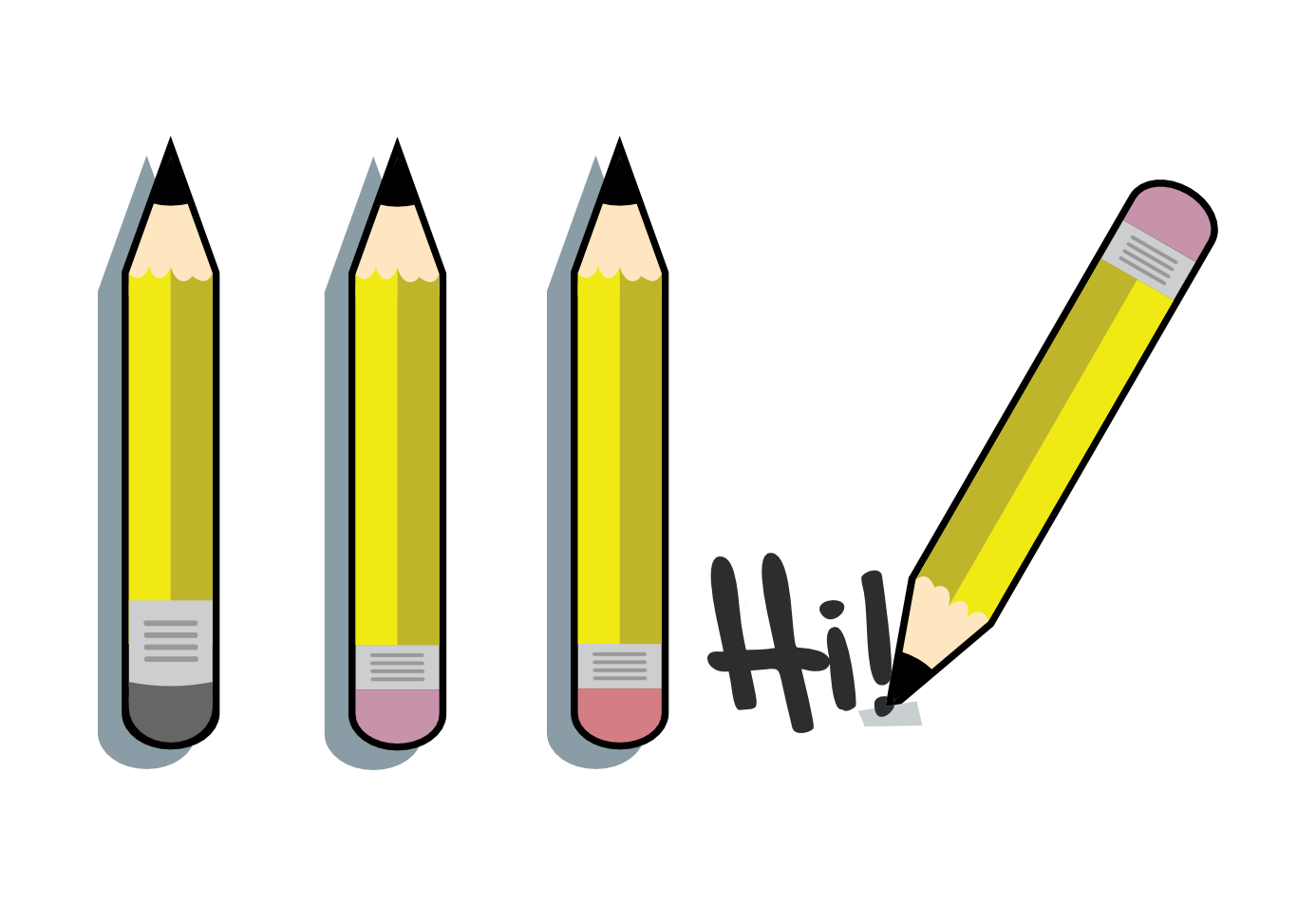 1386x953 Pencil Clipart Vertical Pencil