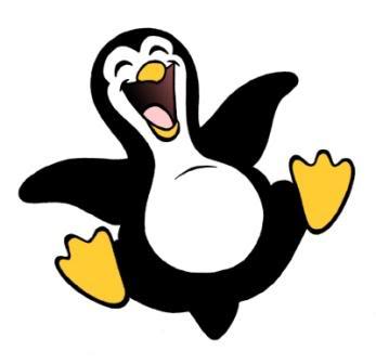 347x336 Happy Penguin Clipart