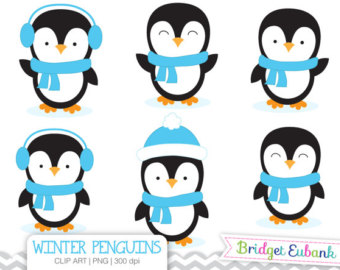340x270 Cute Christmas Penguins Clipart Christmas Penguin Clip Art