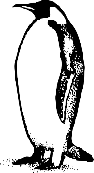 324x598 Penguin Clip Art
