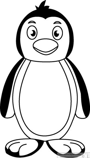 312x550 Penguin Black And White Animals Standing Penguin Black White