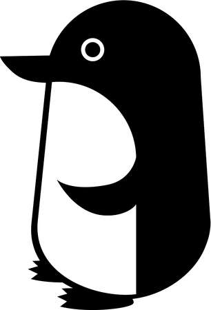 306x450 Penguin Black And White Penguin Clip Art Black And White Free