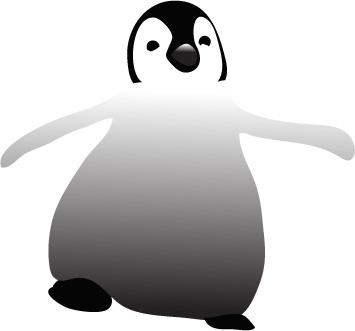 355x331 Penguin Clipart Baby Penguin