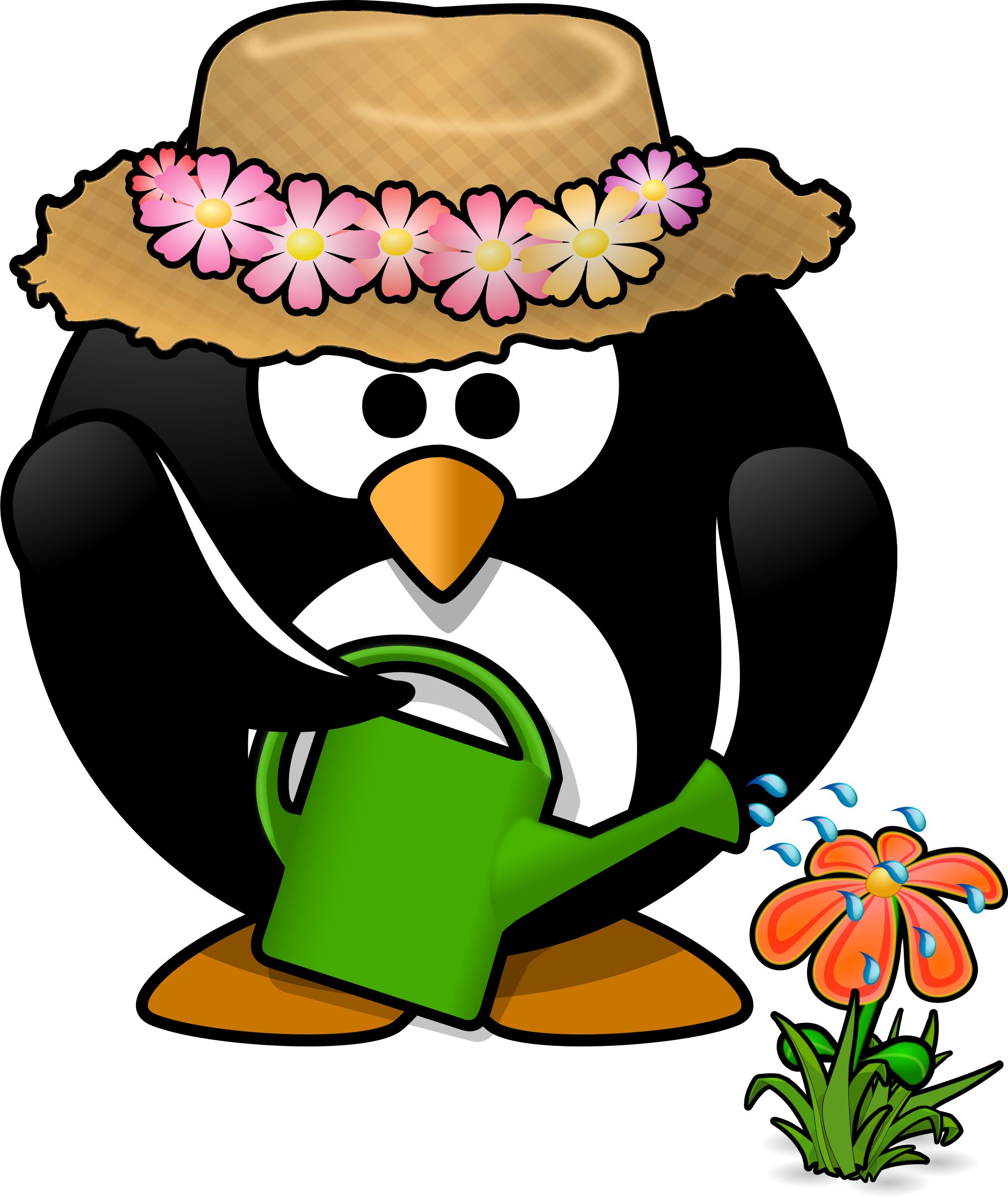 2022x2400 Penguin Clipart Spring