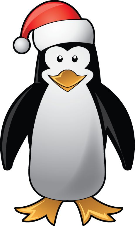 461x770 Penguin Clipart Winter Formal