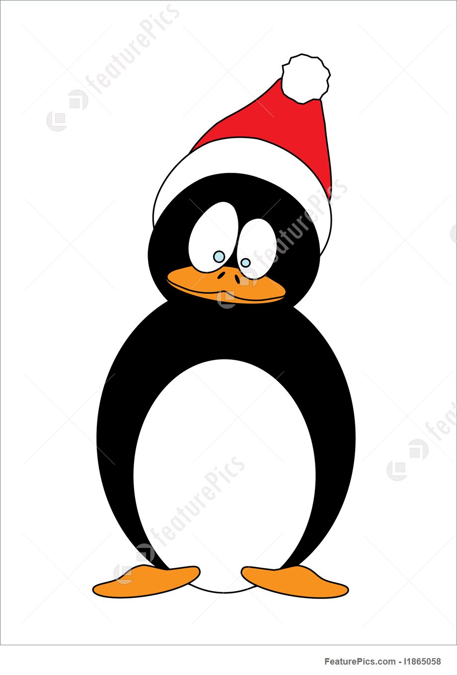 920x1360 Holidays Christmas Penguin Cartoon