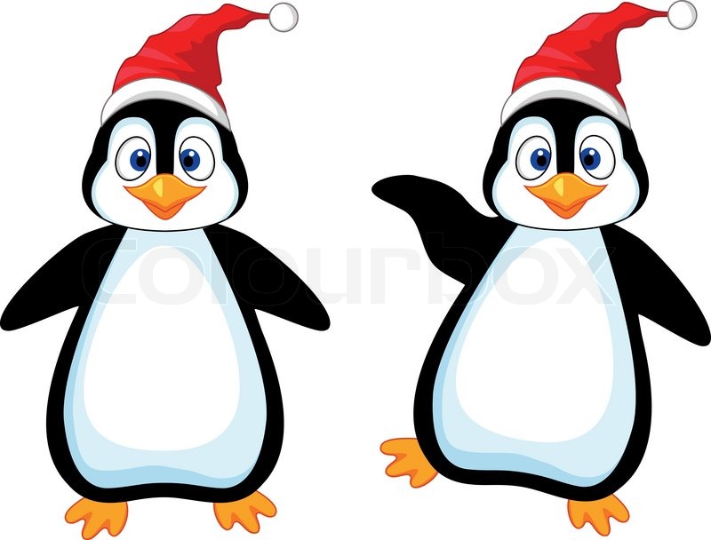 800x608 Vector Illustration Of Funny Penguin Cartoon Stock Vector