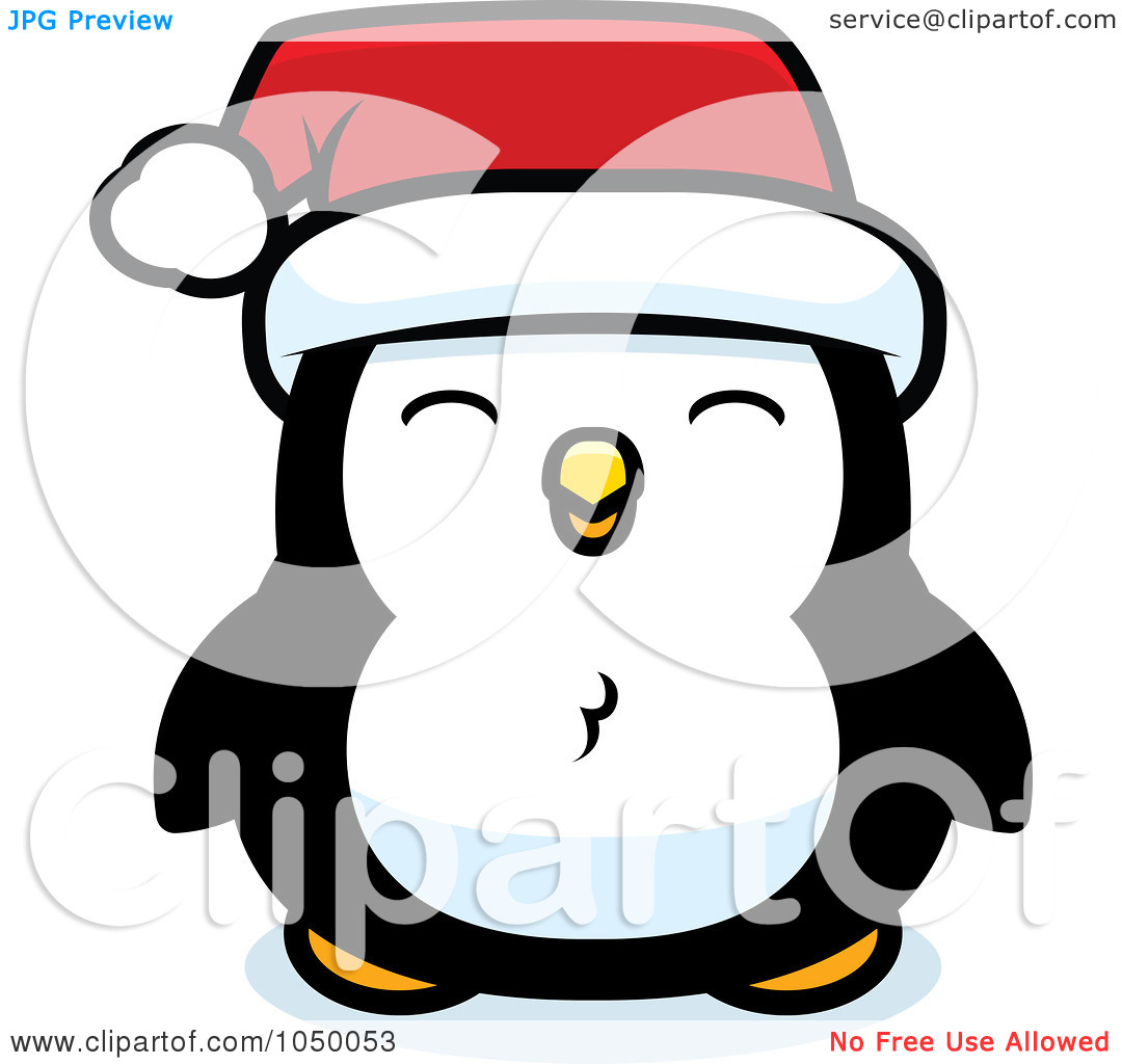 1080x1024 Free Christmas Penguin Clipart