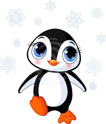 344x400 Penguin Black And White Penguin Clip Art 9 4
