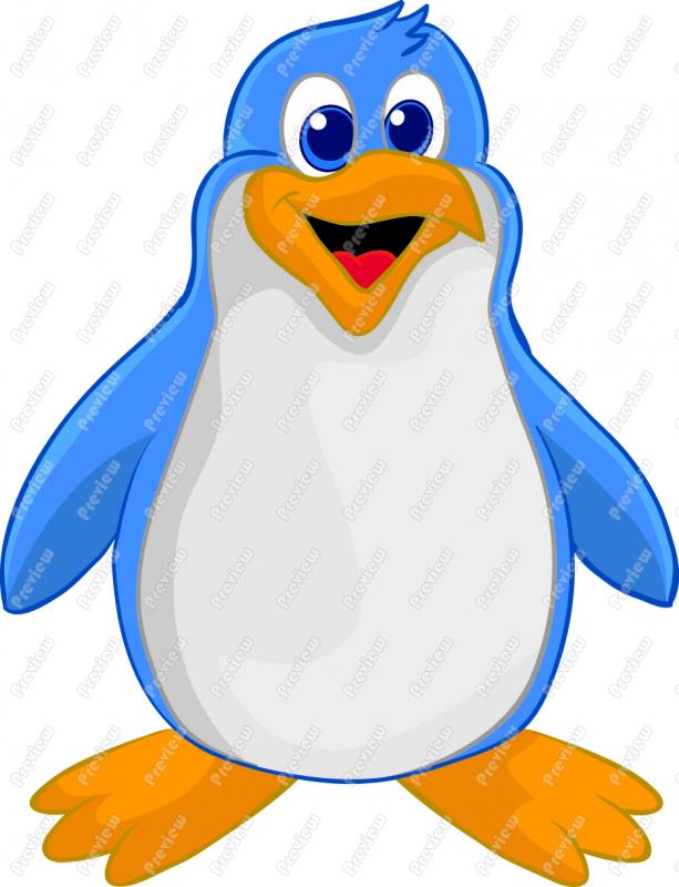 613x800 Penguin Clipart Comic