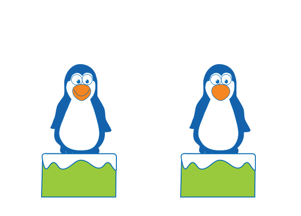 600x431 Penguins On Ice Printable