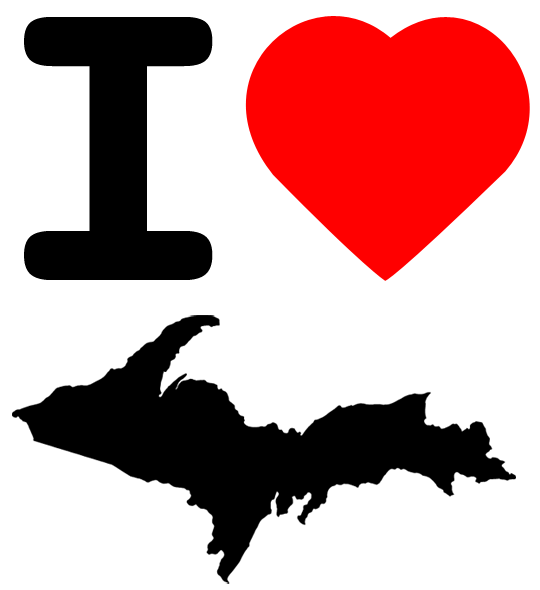540x590 Upper Peninsula Clipart