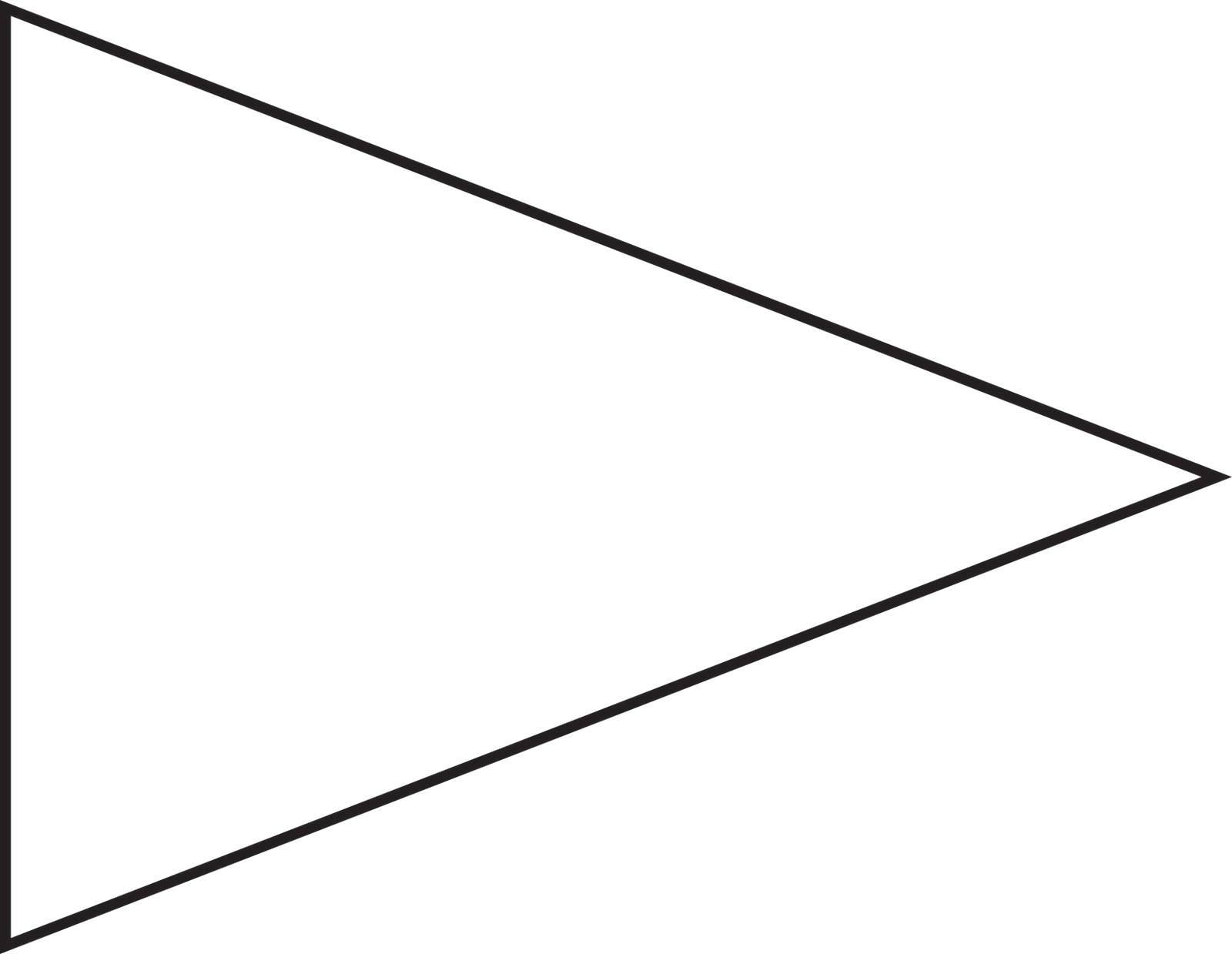 1600x1239 Pennant Clip Art