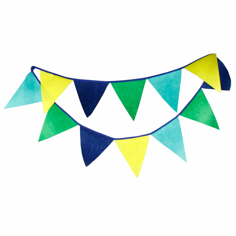 1000x1000 Bunting Clipart Green