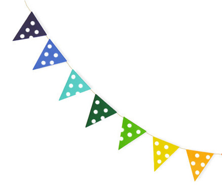 450x380 Bunting Clipart Single