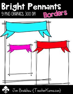 236x305 Borders Cool Pennants Clip Art. These Borders And Frames Are