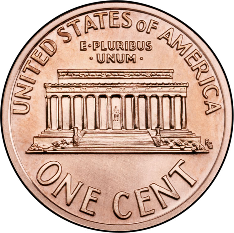 746x742 Lincoln Penny Clipart