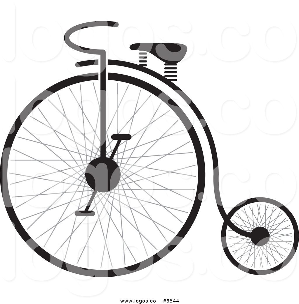 1024x1044 Royalty Free Clip Art Vector Black And White Penny Farthing
