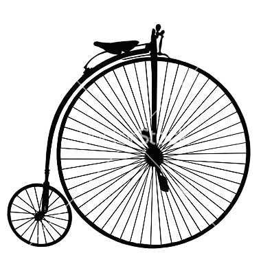 380x400 Bike Clipart Penny Farthing