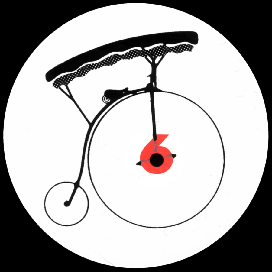 900x900 I Am Not A Number, I Am A Free Man! Penny Farthing Badge