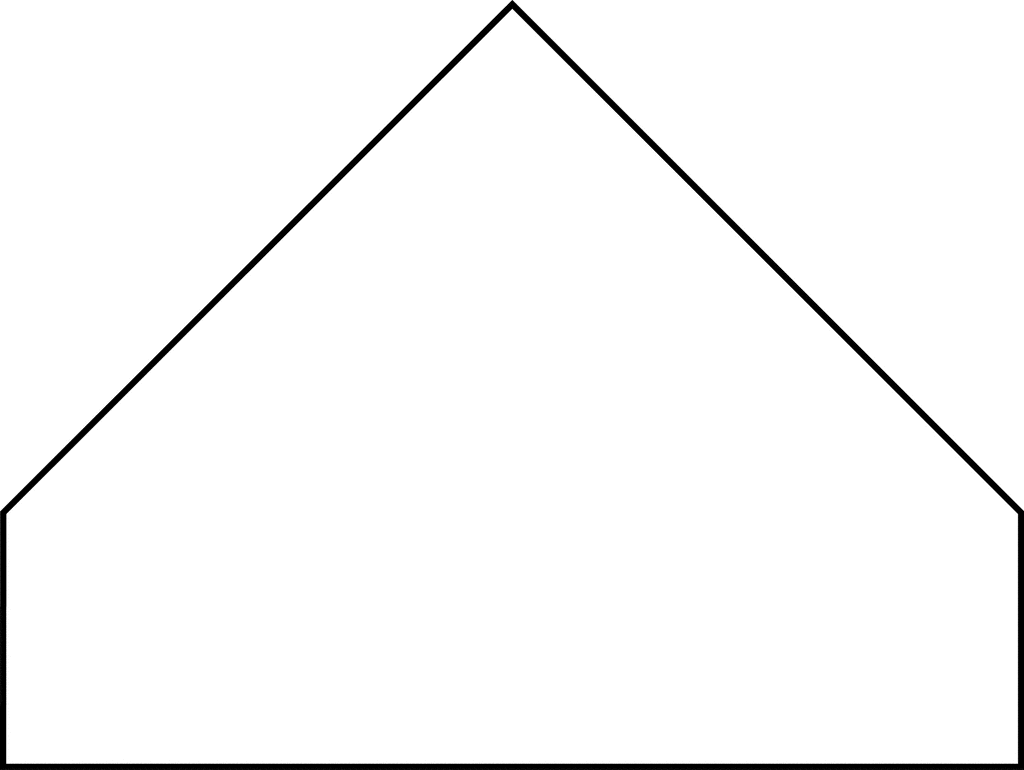 1024x770 Pentagon Clipart