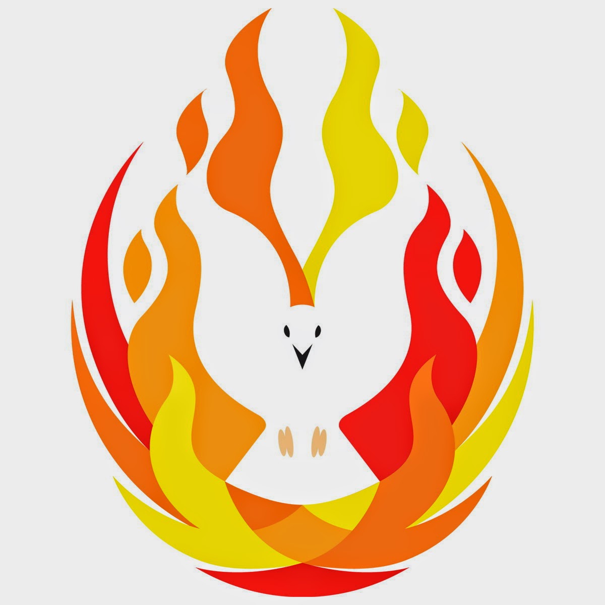 1200x1200 Flames Clipart Pentecost
