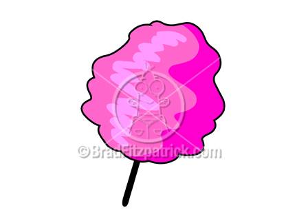 432x324 Cartoon Cotton Candy Clip Art Royalty Free Cotton Candy Clipart