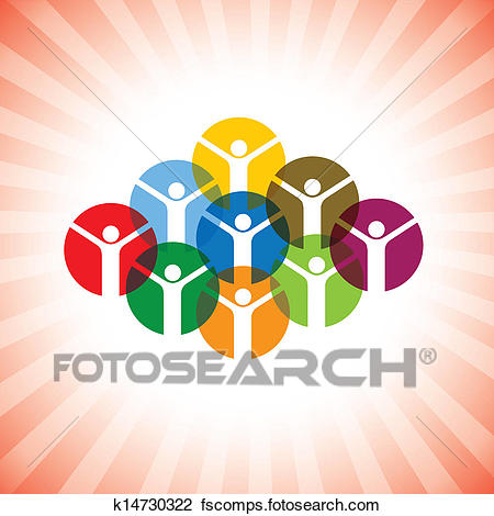 450x470 Clipart Of Happy, Joyful, Excited Children Or People Celebrating