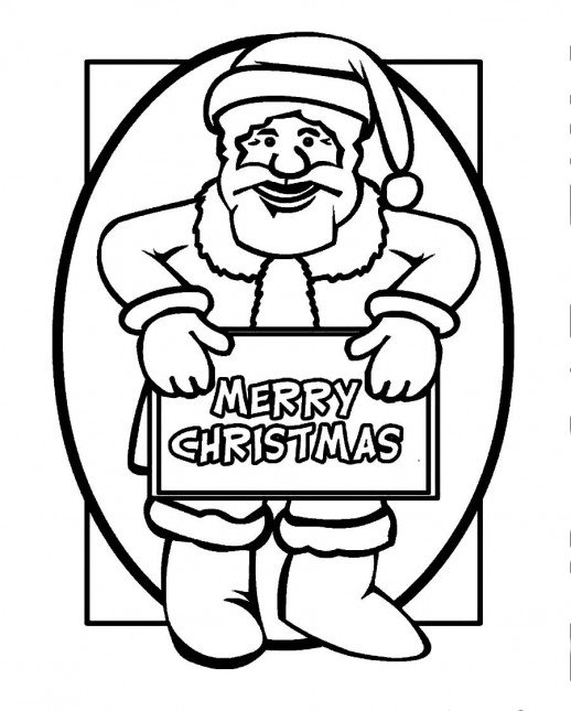 518x645 Santa Claus Conveying Merry Christmas For People Around The World