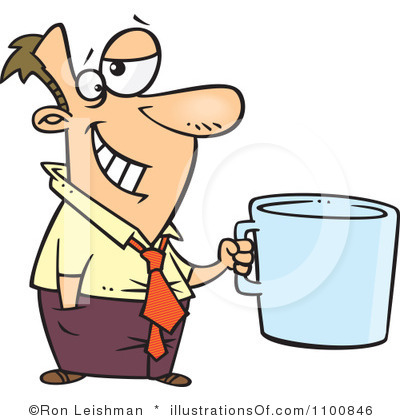 400x420 Coffee Clipart Coffee Drinker