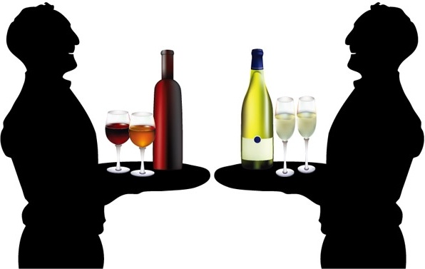 596x377 Drinking Silhouette Free Vector Download (6,407 Free Vector)