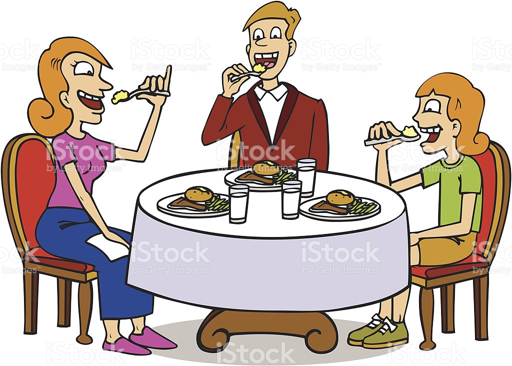 1024x732 Familie Beim Essen Clipart