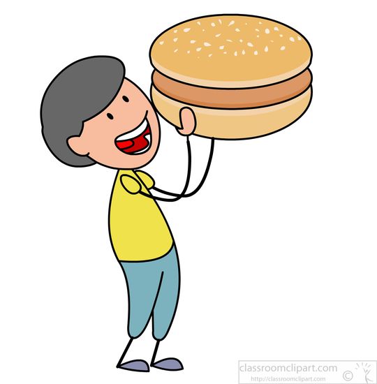 540x550 Graphics For Graphics Of People Eating Burgers
