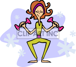 250x222 Clip Art People Working Out Clipart