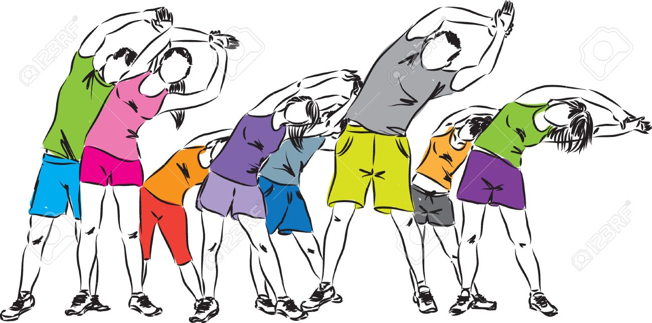 Collection of Exercising clipart Free download best Exercising