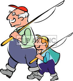 250x277 Fishing Birthday Clipart