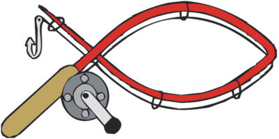 400x200 Fishing Pole Images Free Fishing Rod Clipart Image 4