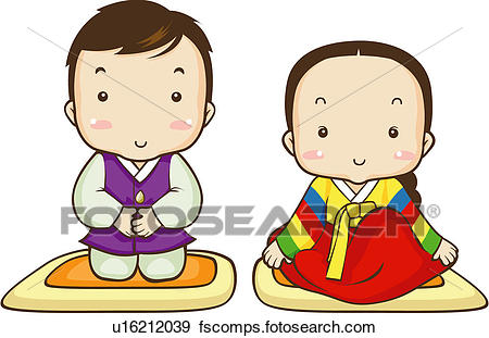 450x311 Clip Art Of Child, National Holiday, First, Festival, Two People