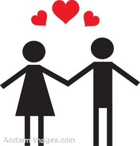 286x300 Couple Holding Hands Clipart