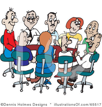 400x420 Club Clipart Meeting Person
